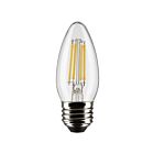 Satco S21369 4W B11 Clear LED Bulb 3000K