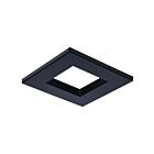 Satco S21662 4" Black Square Trim