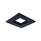Satco S21665 6" Black Square Trim