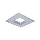 Satco S21667 6" Silver Square Trim