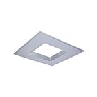 Satco S21673 10" Silver Square Trim