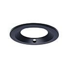 Satco S21677 6" Black Round Trim
