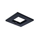 Satco S21686 4" Black Square Trim