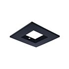 Satco S21689 6" Black Square Trim