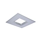 Satco S21694 8" Silver Square Trim