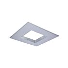 Satco S21697 10" Silver Square Trim