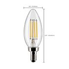 Satco S21819 4W B11 LED Bulb (Pack of 2)