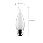 Satco S21851 4W CA10 LED Bulb (Pack of 2)