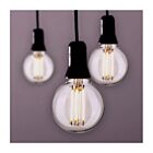 Satco S21875 4W Clear G16.5 LED Bulb 5000K (Pack of 2)