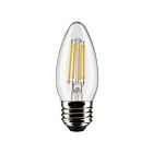 Satco S21881 5.5W B11 Clear LED Bulb 5000K