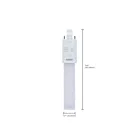 Satco S28730 6W Frost PL LED Bulb