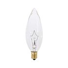 Satco S3282 25W BA9 1/2 Incandescent Bulb 2700K