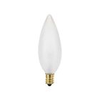 Satco S3291 15W BA9 1/2 Decorative Incandescent Bulb