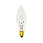 Satco S3345 15W B8 Incandescent Bulb 2700K