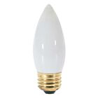 Satco S3737 25W B11 Incandescent Bulb 2700K (Pack of 2)