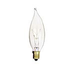 Satco S3773 15W CA8 Incandescent Bulb 2700K