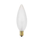 Satco S3785 25W BA9 1/2 Decorative Incandescent Bulb
