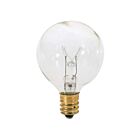 Satco S3847 40W G12 Clear Globe Light Bulb