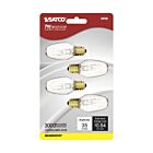 Satco S4725 7W C7 Incandescent Bulb 2700K (Pack of 4)