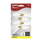 Satco S4726 7W C7 Incandescent Bulb 2700K (Pack of 4)
