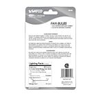Satco S4742 40W B10 Incandescent Bulb 2700K (Pack of 2)