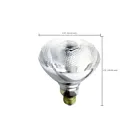 Satco S4759 125W Clear Heat BR38 LED Bulb