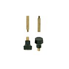 Satco S70-161 Brass 2 Knobs