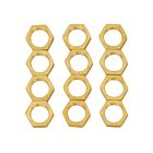 Satco S70-172 12 Brass 1/8 Ips Locknuts