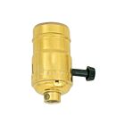 Satco S70-413 Brite Gilt Standard Socket