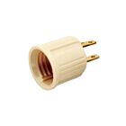 Satco S70-544 Ivory Bakelite Socket Adapter