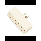 Satco S70-546 Brown Triple Tap Adapter