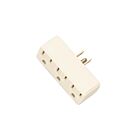 Satco S70-546 Brown Triple Tap Adapter