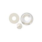 Satco S70-639 Brass Plated Ceiling Glass Lock-Up