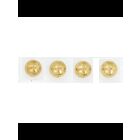 Satco S70-660 Nickel Plated Threaded Brass Knobs