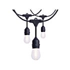 Satco S8032R1 24W S14 Black LED String Light