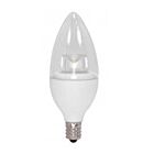 Satco S8952 4.5W B11 Clear LED Bulb 3000K