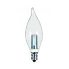 Satco S9153 1.0W CA8 Clear LED Bulb 2700K