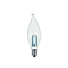 Satco S9153 1.0W Clear CA8 LED Bulb 2700K