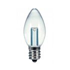Satco S9156 0.5W C7 Clear LED Bulb 2700K