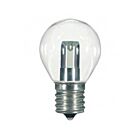 Satco S9167 1W S11 Clear LED Bulb 2700K