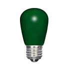 Satco S9171 1.4W S14 Ceramic Green LED Bulb