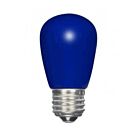 Satco S9172 1.4W S14 Ceramic Blue LED Bulb