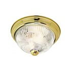 Nuvo Lighting SF76-026 3-Lights 180W Polished Brass Ceiling Flush Mount
