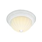 Nuvo Lighting SF76-125 2-Lights 120W Textured White Ceiling Flush Mount