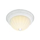 Nuvo Lighting SF76-129 3-Lights 180W Textured White Ceiling Flush Mount