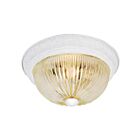 Nuvo Lighting SF76-192 2-Lights 120W Textured White Ceiling Flush Mount