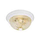 Nuvo Lighting SF76-193 3-Lights 180W Textured White Ceiling Flush Mount