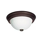 Nuvo Lighting SF76-246 2-Lights 120W Old Bronze Ceiling Flush Mount