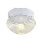 Nuvo Lighting SF76-251 1-Light 60W White Mushroom Ceiling Flush Mount