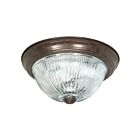 Nuvo Lighting SF76-608 3-Lights 180W Old Bronze Ceiling Flush Mount